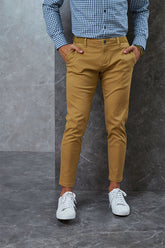 Andrew Smith Celana Panjang Slim Fit Pria Big Size A0148C07B